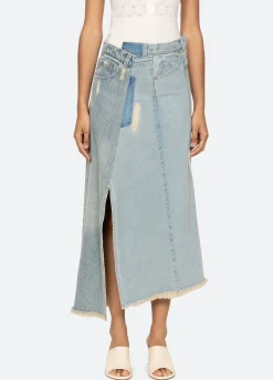 Hot Sea New York Alba Skirt Blue