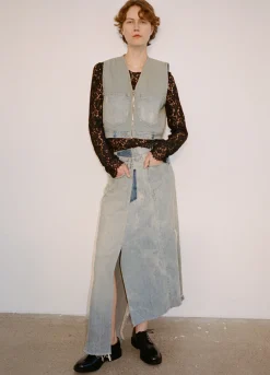 Hot Sea New York Alba Skirt Blue