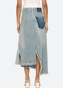 Hot Sea New York Alba Skirt Blue
