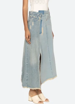 Hot Sea New York Alba Skirt Blue