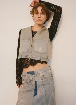 Fashion Sea New York Alba Vest Blue
