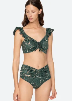 Hot Sea New York Amara Bikini Bottom Green