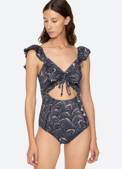 Sale Sea New York Amara Cutout One Piece Navy