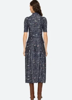 Hot Sea New York Amara S/S Dress Navy