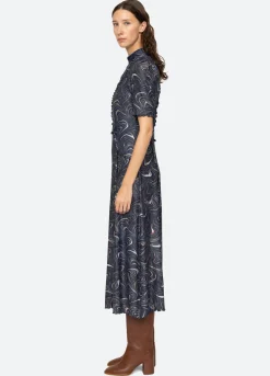 Hot Sea New York Amara S/S Dress Navy