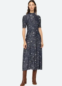 Hot Sea New York Amara S/S Dress Navy