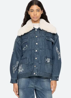 Hot Sea New York Amari Jacket Blue
