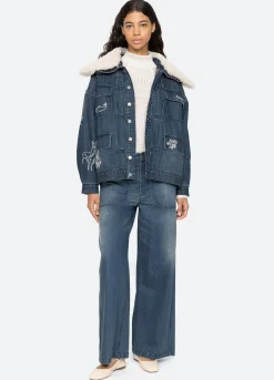 Hot Sea New York Amari Jacket Blue
