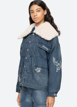 Hot Sea New York Amari Jacket Blue