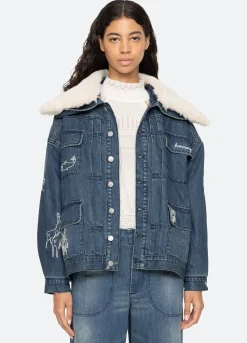Hot Sea New York Amari Jacket Blue