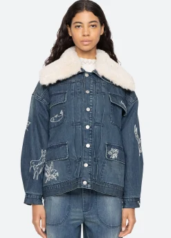 Hot Sea New York Amari Jacket Blue