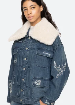 Hot Sea New York Amari Jacket Blue