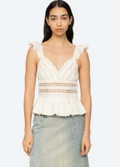 Online Sea New York Antonina Tank Cream