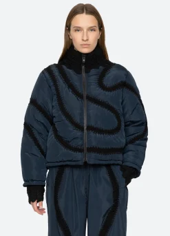 Hot Sea New York Averie Jacket Navy