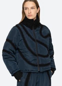 Hot Sea New York Averie Jacket Navy