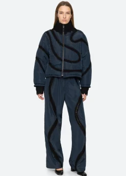 Hot Sea New York Averie Jacket Navy