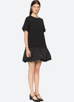 Clearance Sea New York Belen T-Shirt Dress Black