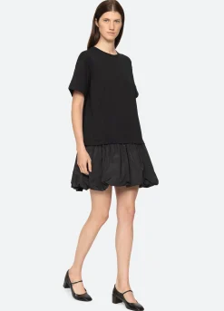 Clearance Sea New York Belen T-Shirt Dress Black