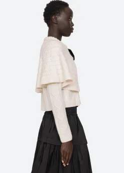 Sale Sea New York Caleb Cardigan Ivory