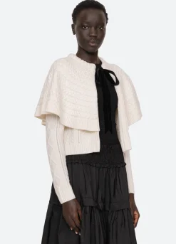 Sale Sea New York Caleb Cardigan Ivory