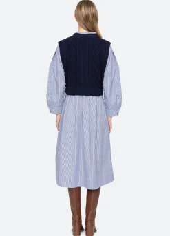 Sale Sea New York Caleb Dress Navy