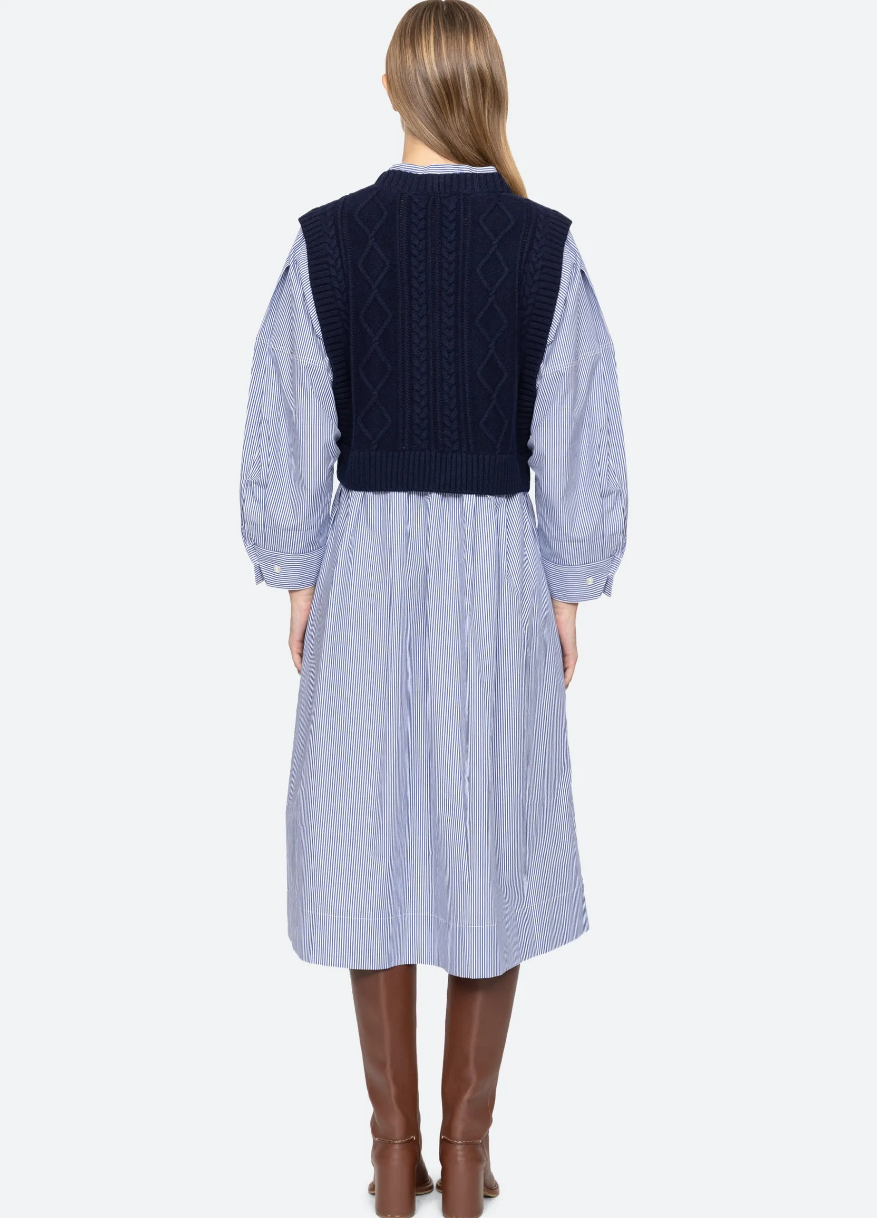 Sale Sea New York Caleb Dress Navy