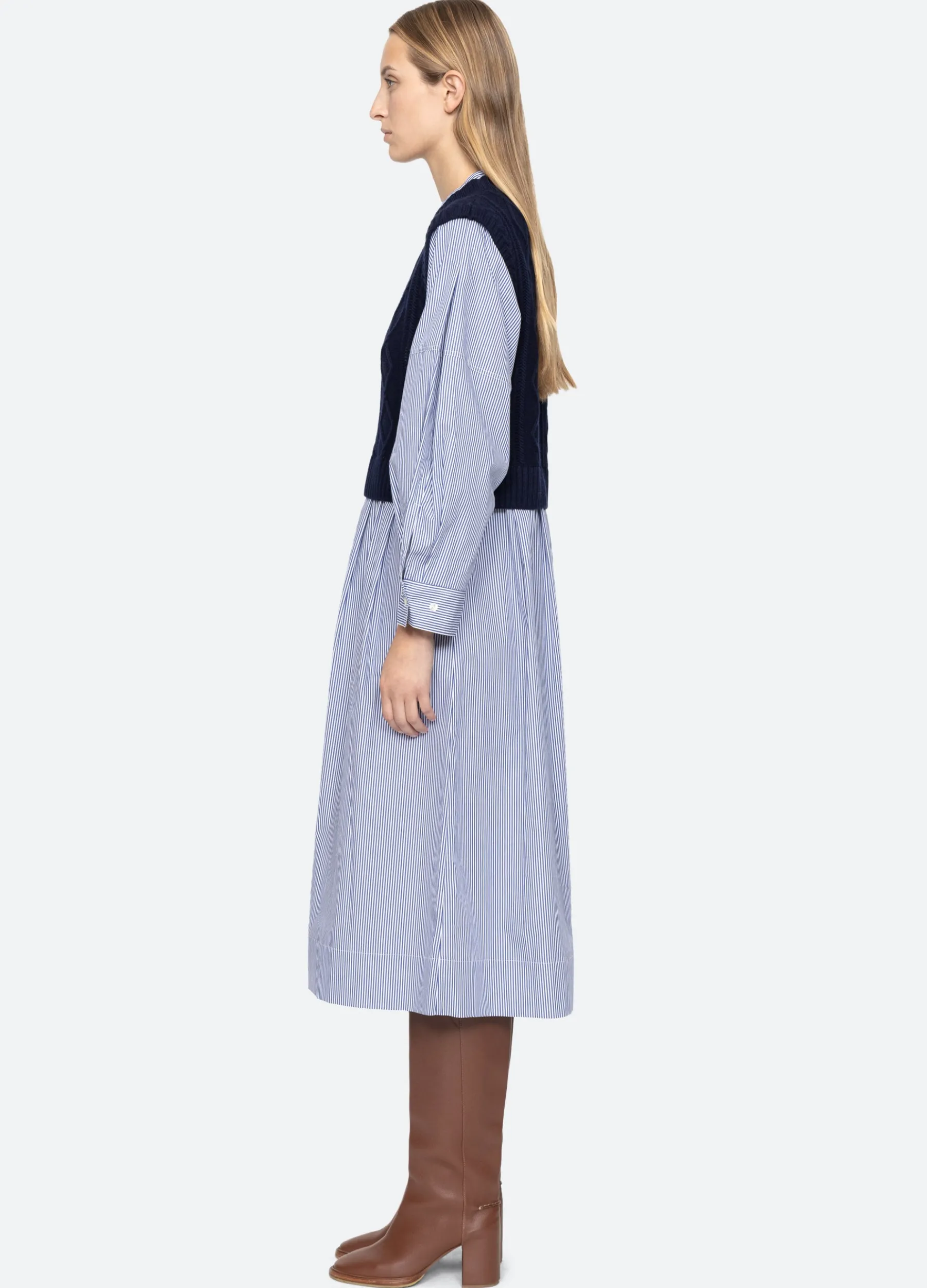 Sale Sea New York Caleb Dress Navy