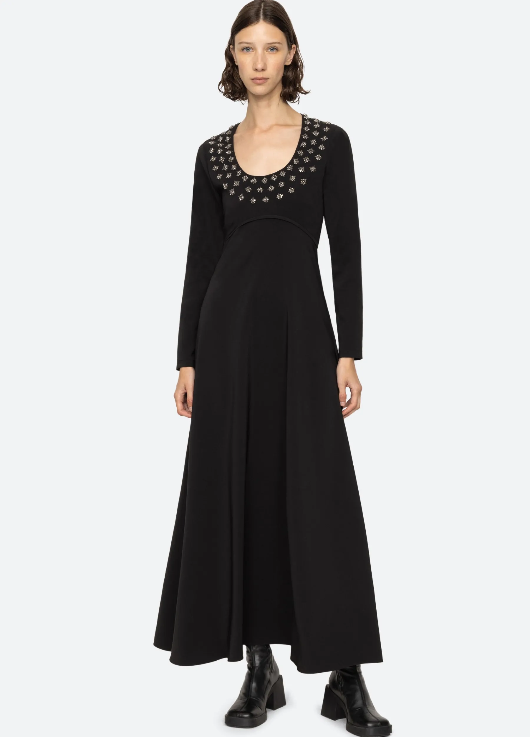 New Sea New York Caryl L/S Dress Black