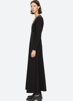 New Sea New York Caryl L/S Dress Black