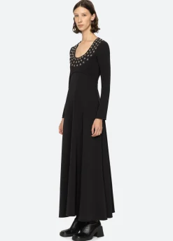 New Sea New York Caryl L/S Dress Black