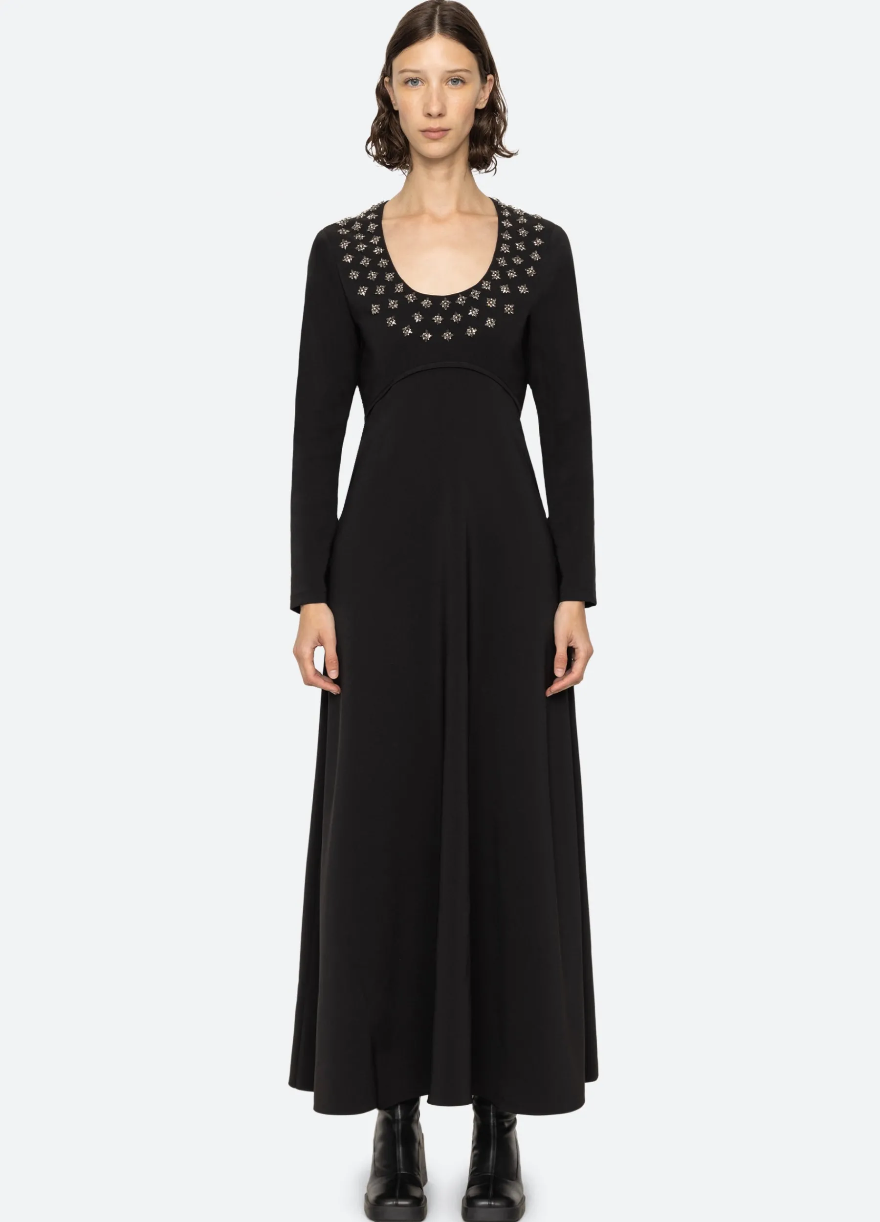 New Sea New York Caryl L/S Dress Black