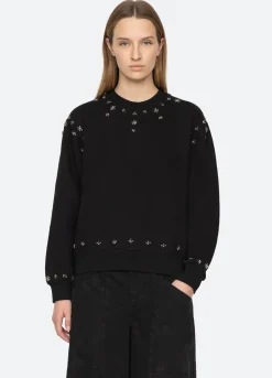 Clearance Sea New York Caryl Sweatshirt Black