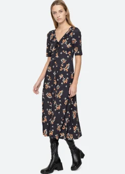 Clearance Sea New York Cerise Dress Multi