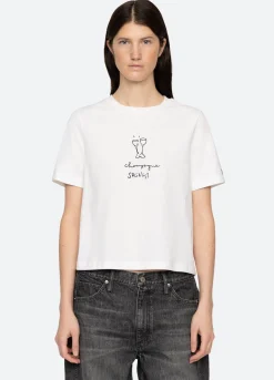 New Sea New York Champagne T-Shirt White