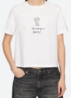 New Sea New York Champagne T-Shirt White