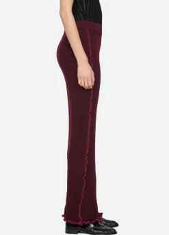 Fashion Sea New York Clare Pants Burgundy