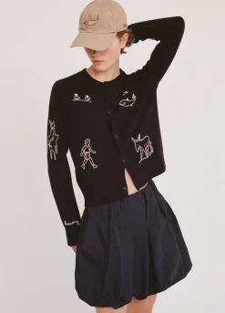 New Sea New York Demi Cardigan Navy
