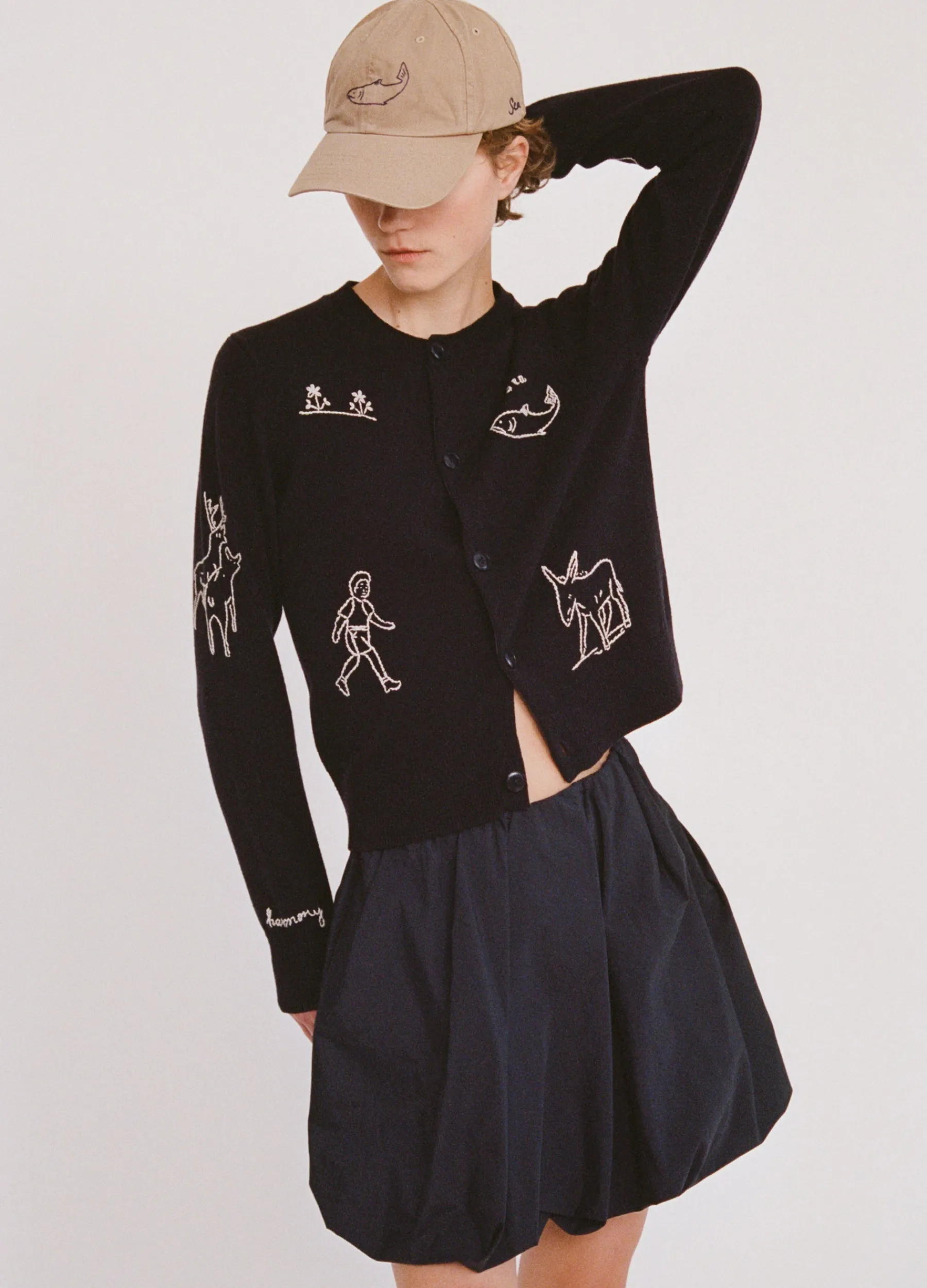 New Sea New York Demi Cardigan Navy