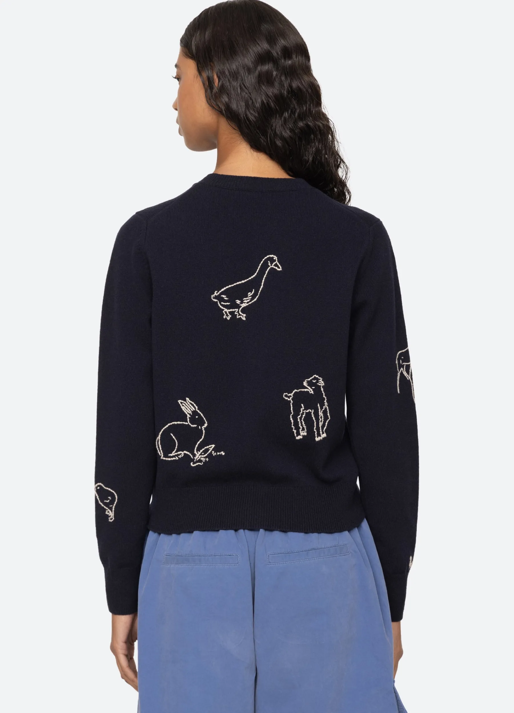 New Sea New York Demi Cardigan Navy