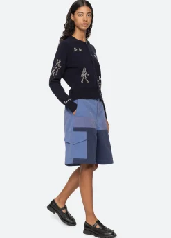 New Sea New York Demi Cardigan Navy