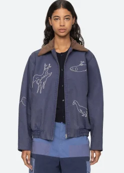 Fashion Sea New York Demi Jacket Blue