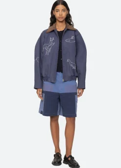 Fashion Sea New York Demi Jacket Blue