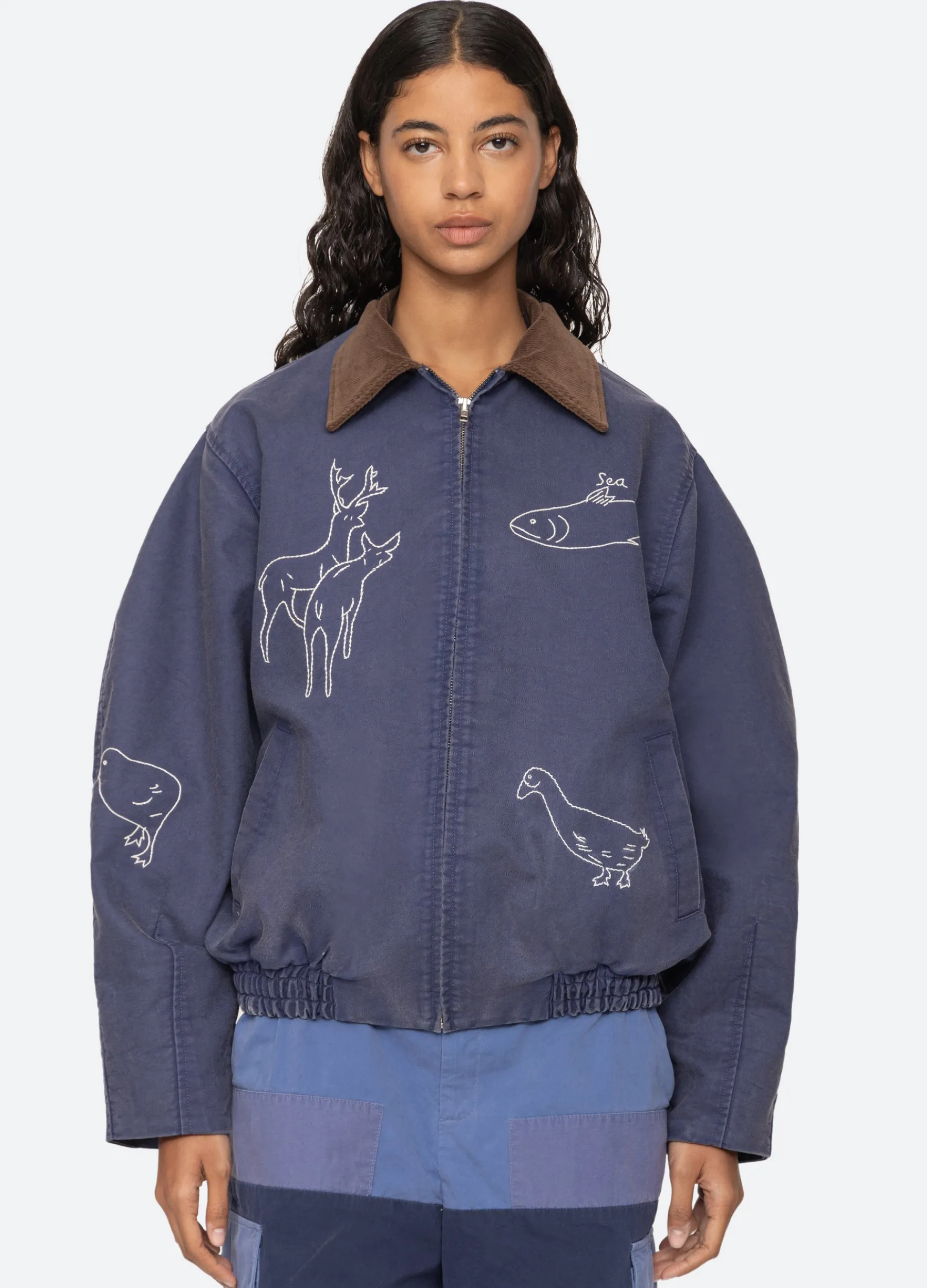 Fashion Sea New York Demi Jacket Blue