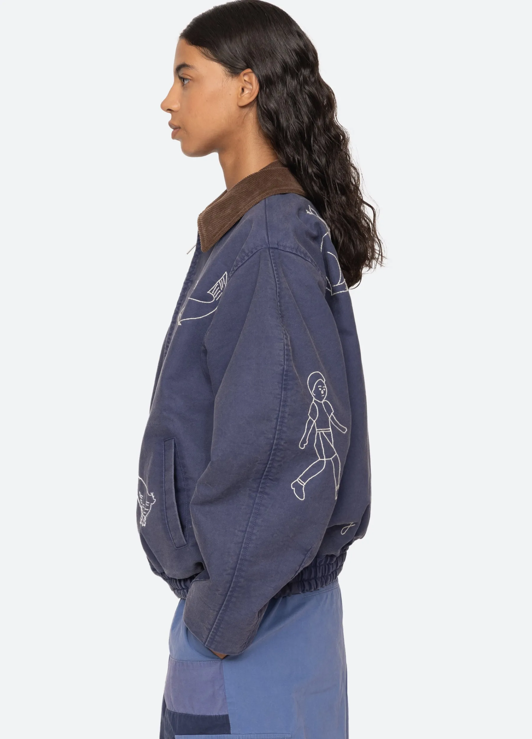 Fashion Sea New York Demi Jacket Blue