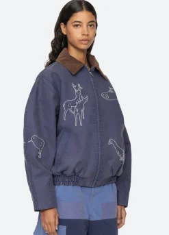 Fashion Sea New York Demi Jacket Blue