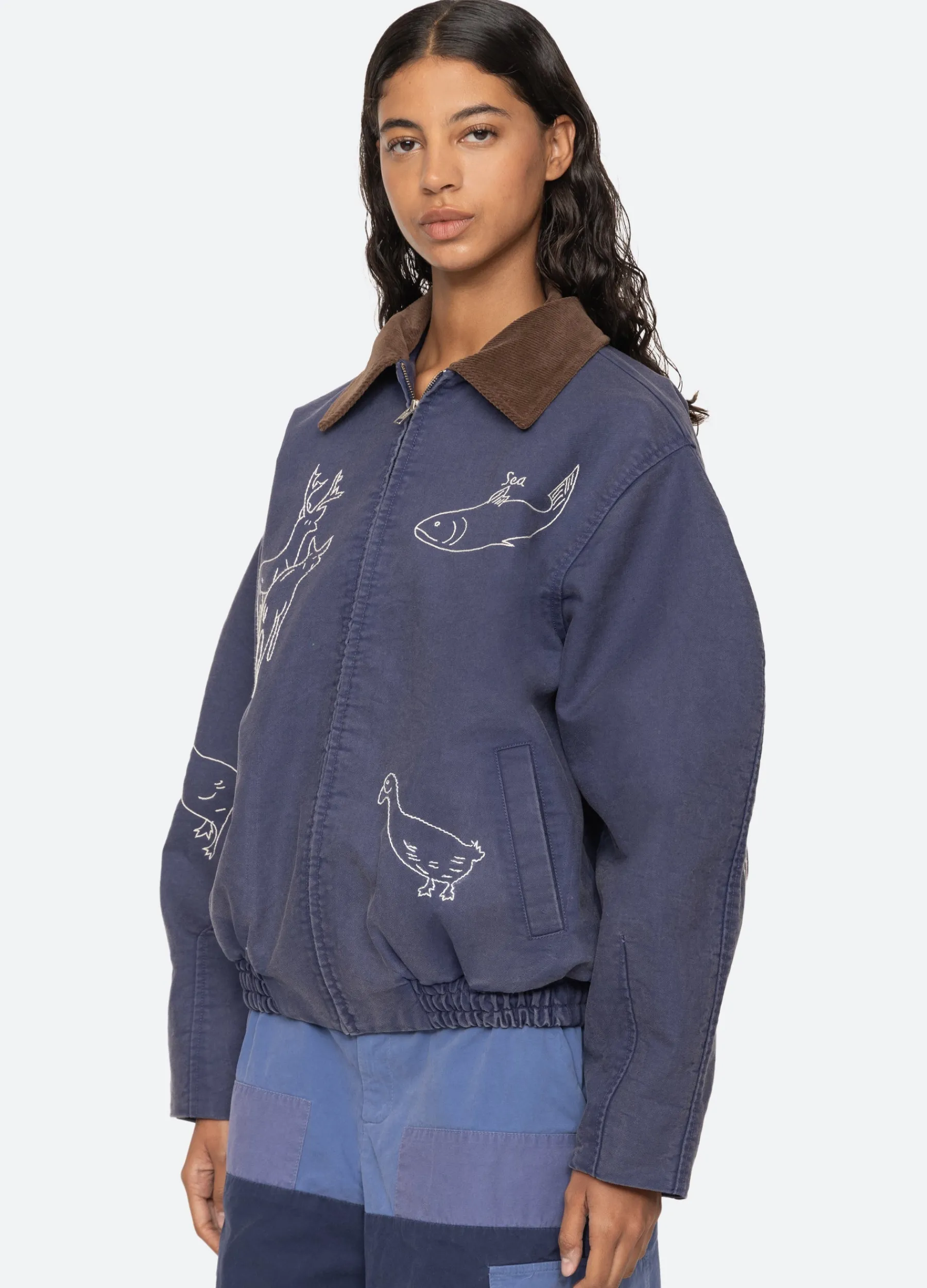 Fashion Sea New York Demi Jacket Blue