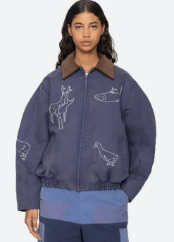 Fashion Sea New York Demi Jacket Blue