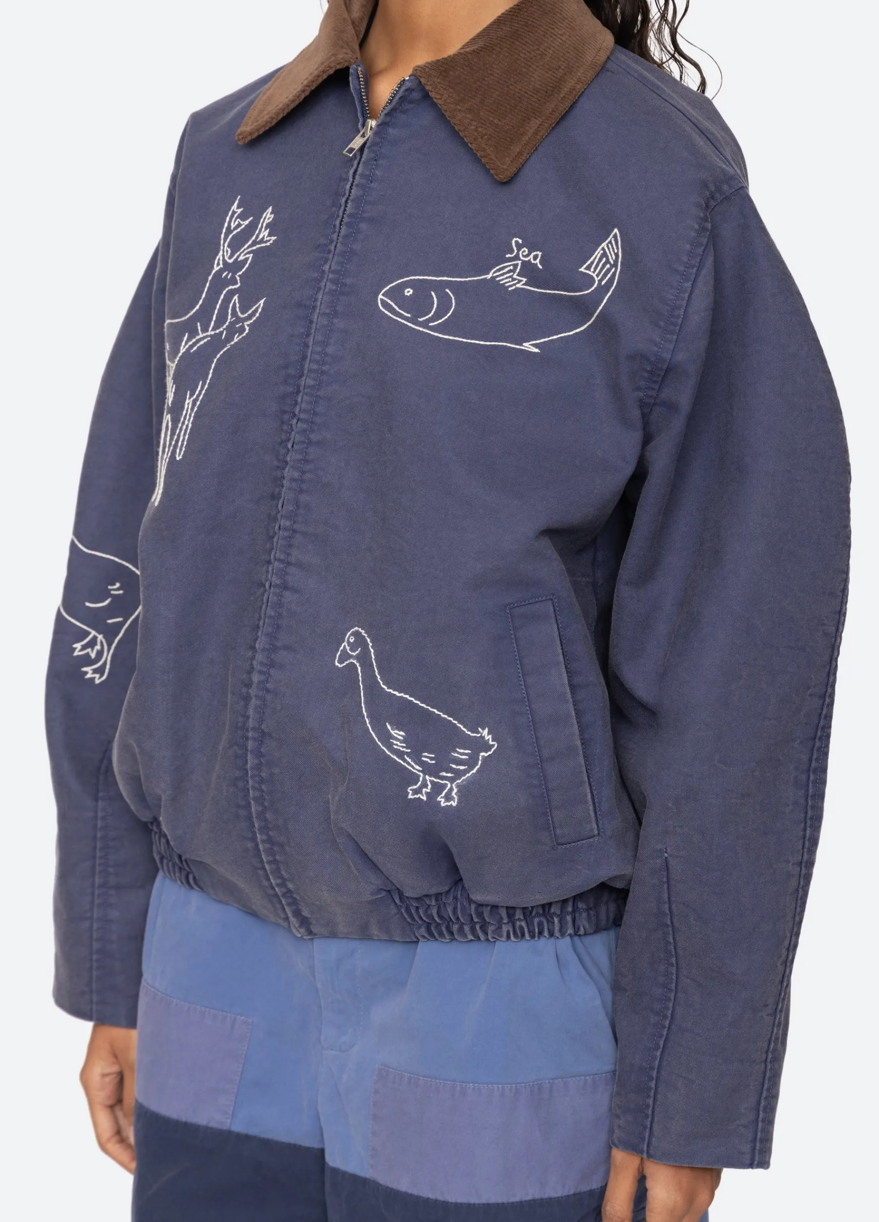 Fashion Sea New York Demi Jacket Blue