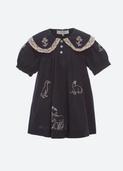 Hot Sea New York Demi Kids Dress Navy