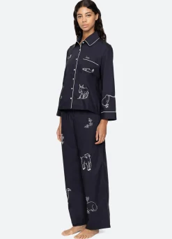 Online Sea New York Demi PJ Set Navy